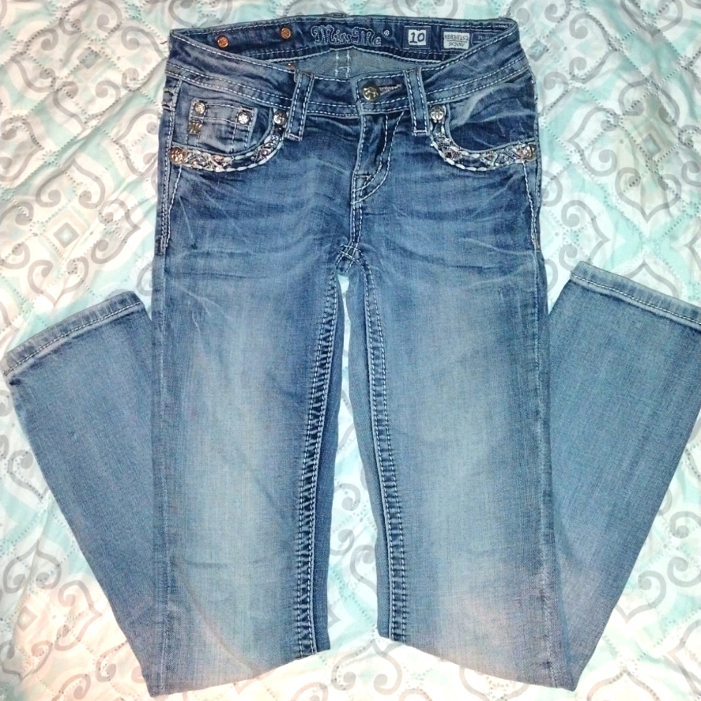 Miss me jeans size 10 girls